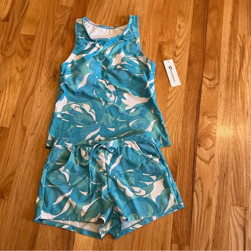 Tankini with shorts